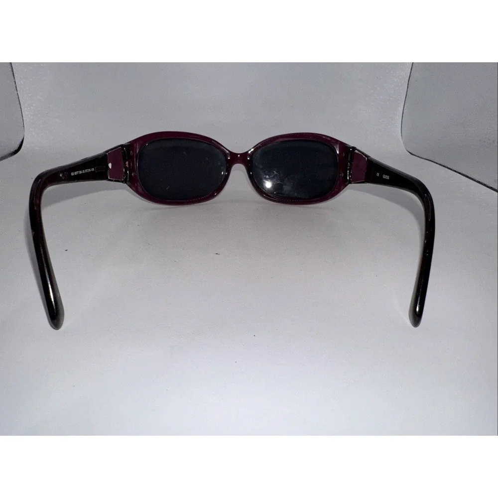 Guess GU 6377 Sunglasses Frame Women Maroon Plastic Full Rim Oversized 57-15-135